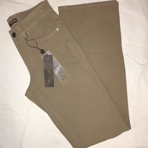 Khaki Cambio “Norah” bootcut jean